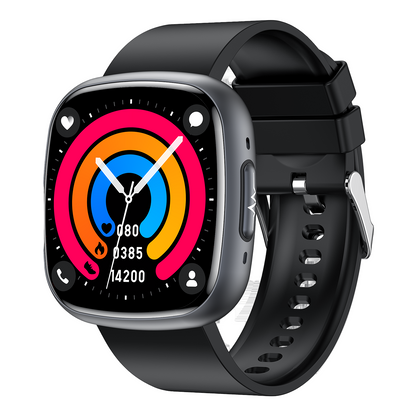 Activa Aura női okosóra, fekete, bluetooth EKG és vércukormérő