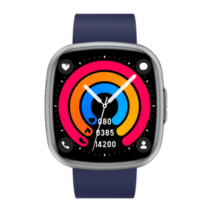 Activa Aura női okosóra, kék, bluetooth EKG és vércukormérő