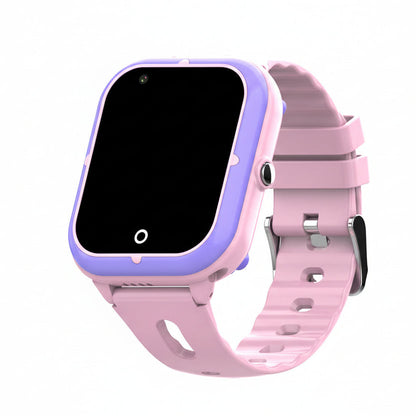 KidSafe Junior rószaszín gyerek okosóra 4G, videohívásal, magyar menüvel, GPS, kamera