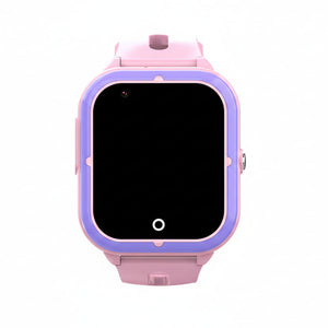 KidSafe Junior rószaszín gyerek okosóra 4G, videohívásal, magyar menüvel, GPS, kamera