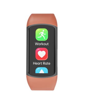 Activa Iris okoskarkötő, narancs, bluetooth, EKG és vércukormérő