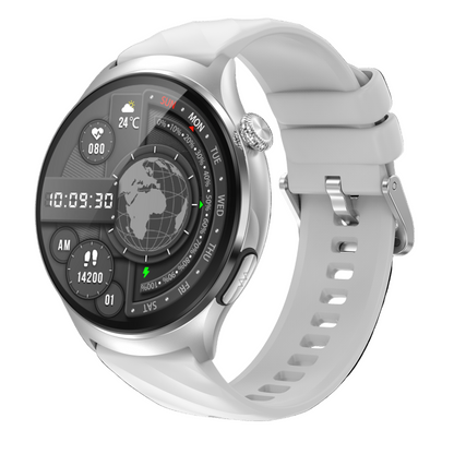 Medex Atlas okosóra, ezüst, bluetooth EKG és vércukormérő