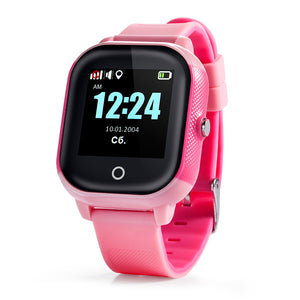 KidSafe Smart pink gyerek okosóra, IP67 vízálló, GPS, SOS