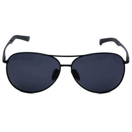 Nokk Aviator unisex matt fekete polarizált pilóta napszemüveg - Malbini