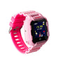 KidSafe Pro pink gyerek okosóra, IP67 vízálló, kamera, GPS, WIFI elölnézet